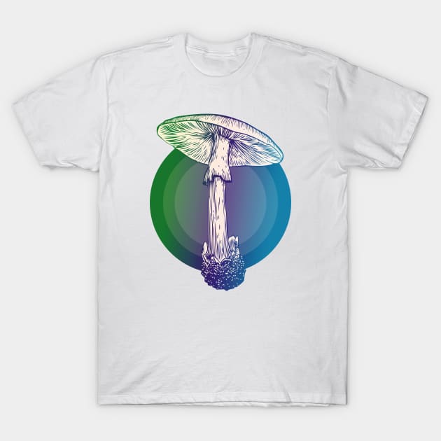 Mushroom Trip T-Shirt by CTShirts